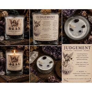 Judgement Tarot Tea Light Candle Set